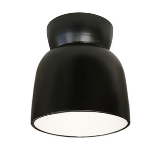 Radiance Collection One Light Flush-Mount in Carbon - Matte Black (102|CER-6190-CRB)