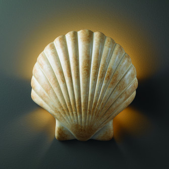 Ambiance LED Wall Sconce in Scallop Shell (102|CER-3730-SEAS-LED1-1000)