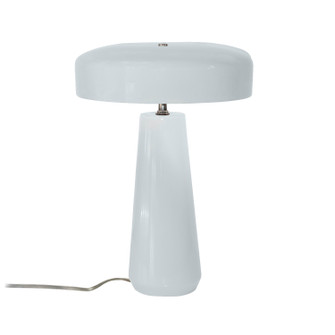 Portable Two Light Portable in Gloss White (outside and inside of fixture) (102|CER-2535-WTWT)