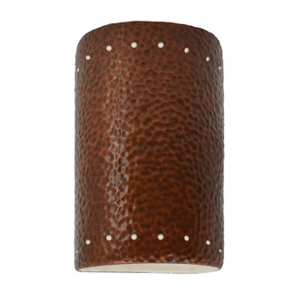 Ambiance LED Lantern in Hammered Copper (102|CER-0995W-HMCP-LED1-1000)