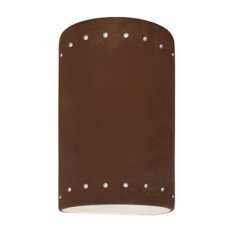 Ambiance LED Lantern in Real Rust (102|CER-0995-RRST-LED1-1000)