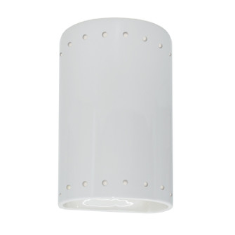 Ambiance LED Lantern in Gloss White (102|CER-0990W-WHT-LED1-1000)