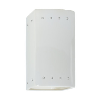 Ambiance LED Lantern in Gloss White (102|CER-0925W-WHT-LED1-1000)