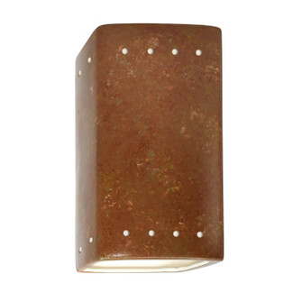 Ambiance LED Lantern in Rust Patina (102|CER-0925-PATR-LED1-1000)