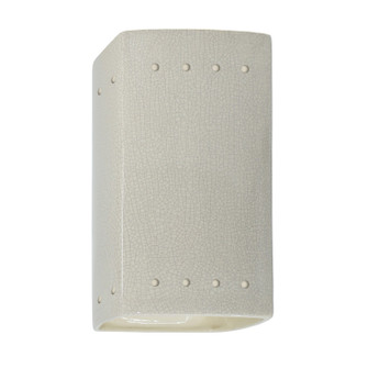 Ambiance Lantern in White Crackle (102|CER-0925-CRK)