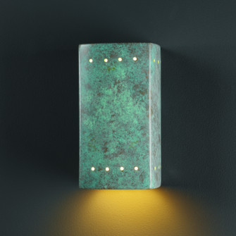 Ambiance Lantern in Verde Patina (102|CER-0920-PATV)