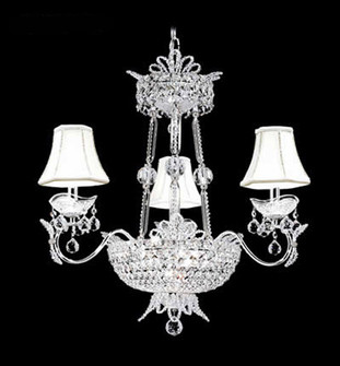 Princess Nine Light Chandelier in Gold Accents Only (64|94121GA22)