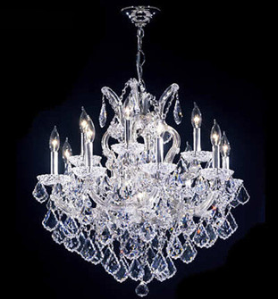 Maria Theresa Grand 12 Light Chandelier in Silver (64|91812S2GTX)