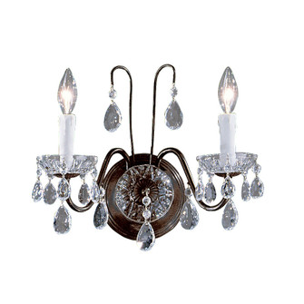 Daniele Two Light Wall Sconce in Chrome (92|8372 CH I)