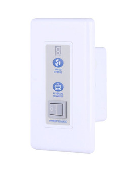 Fan Control Wall Control in White (387|RREM-DCQ014-W)