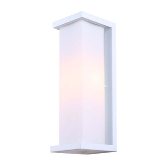 Ridley One Light Outdoor Lantern in White (387|IOL608WH)