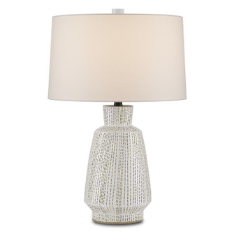 Dash One Light Table Lamp in White/Green (142|6000-0848)