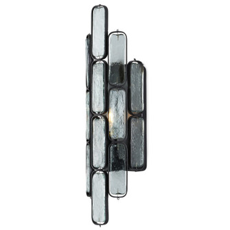 Centurion Collection One Light Wall Sconce in Clear/Satin Black (142|5900-0053)
