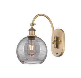 Ballston One Light Wall Sconce in Brushed Brass (405|518-1W-BB-G1213-8SM)