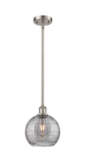 Ballston One Light Mini Pendant in Brushed Satin Nickel (405|516-1S-SN-G1213-8SM)