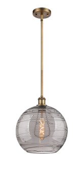 Ballston One Light Mini Pendant in Brushed Brass (405|516-1S-BB-G1213-12SM)