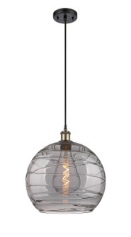 Ballston One Light Pendant in Black Antique Brass (405|516-1P-BAB-G1213-14SM)