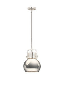 Downtown Urban One Light Pendant in Polished Nickel (405|410-1SS-PN-M410-8W)