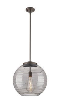 Ballston One Light Pendant in Oil Rubbed Bronze (405|221-1S-OB-G1213-16SM)