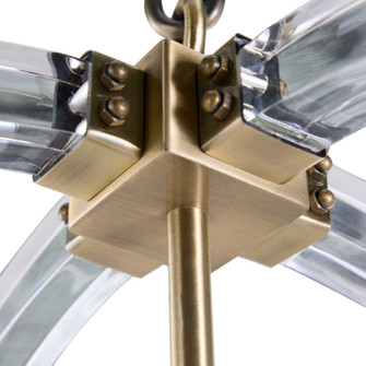 son Four Light Chandelier in Antique Brass (550|SCH-156015)