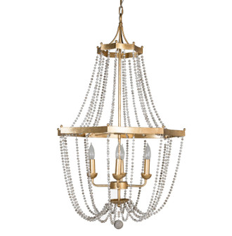 Whitney Chandelier in Vintage Gold/Antique White (550|SCH-153200)