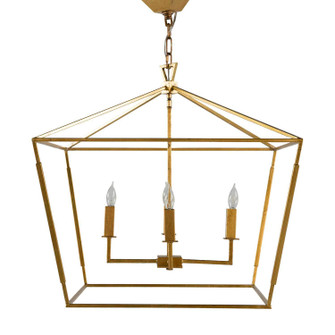 Adler Four Light Chandelier in Vintage Gold (550|SCH-153430) Adler Four Light Chandelier in Vintage Gold (550|SCH-153430)