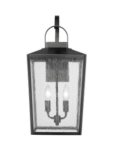 Devens Two Light Outdoor Wall Sconce in Powder Coated Black (59|42653-PBK)