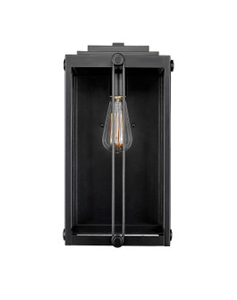 Oakland One Light Outdoor Wall Sconce in Powder Coated Black (59|42632-PBK)