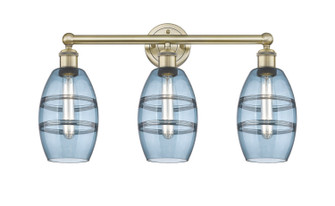 Edison LED Bath Vanity in Antique Brass (405|616-3W-AB-G557-6BL)