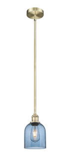 Edison One Light Mini Pendant in Antique Brass (405|616-1S-AB-G558-6BL)