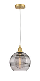 Edison One Light Mini Pendant in Satin Gold (405|616-1P-SG-G556-10SM)