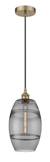 Edison One Light Mini Pendant in Antique Brass (405|616-1P-AB-G557-8SM)