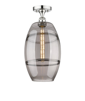 Edison One Light Semi-Flush Mount in Polished Chrome (405|616-1F-PC-G557-10SM)