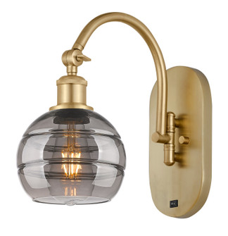 Ballston One Light Wall Sconce in Antique Copper (405|518-1W-AC-G556-6SM)