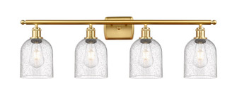 Ballston Four Light Bath Vanity in Satin Gold (405|516-4W-SG-G558-6SDY)