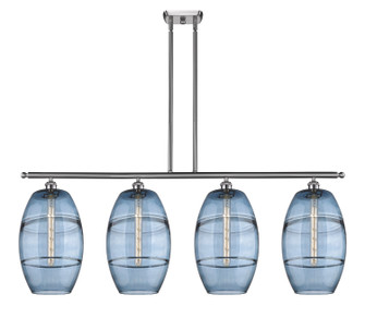 Ballston Four Light Island Pendant in Brushed Satin Nickel (405|516-4I-SN-G557-10BL)