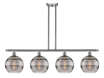 Ballston Four Light Island Pendant in Brushed Satin Nickel (405|516-4I-SN-G556-10SM)