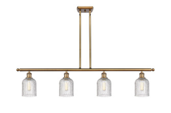 Ballston Four Light Island Pendant in Brushed Brass (405|516-4I-BB-G559-5CL)