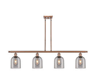 Ballston Four Light Island Pendant in Antique Copper (405|516-4I-AC-G558-6SM)