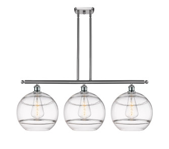 Ballston Three Light Island Pendant in Brushed Satin Nickel (405|516-3I-SN-G556-12CL)