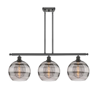 Ballston Three Light Island Pendant in Oil Rubbed Bronze (405|516-3I-OB-G556-10SM)