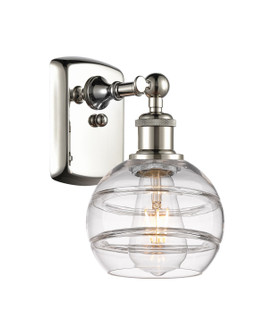 Ballston One Light Wall Sconce in Polished Nickel (405|516-1W-PN-G556-6CL)