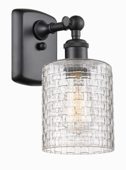 Ballston One Light Wall Sconce in Matte Black (405|516-1W-BK-G112C-5CL)