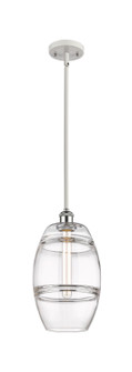 Ballston One Light Mini Pendant in White Polished Chrome (405|516-1S-WPC-G557-8CL)