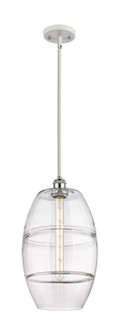 Ballston One Light Mini Pendant in White Polished Chrome (405|516-1S-WPC-G557-10CL)