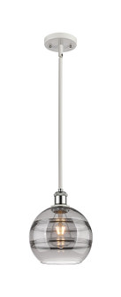 Ballston One Light Mini Pendant in White Polished Chrome (405|516-1S-WPC-G556-8SM)