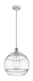 Ballston One Light Mini Pendant in White Polished Chrome (405|516-1S-WPC-G556-12CL)