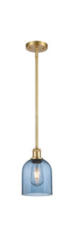 Ballston One Light Mini Pendant in Satin Gold (405|516-1S-SG-G558-6BL)