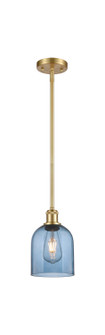 Ballston One Light Mini Pendant in Satin Gold (405|516-1S-SG-G558-6BL)