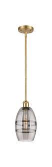 Ballston One Light Mini Pendant in Satin Gold (405|516-1S-SG-G557-6SM)